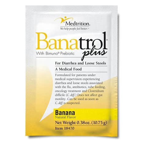 banana powder for diarrhea.